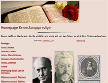 Tablet Screenshot of erweckungsprediger.de